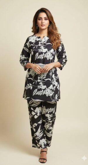 Cotton Cambric Coord Set